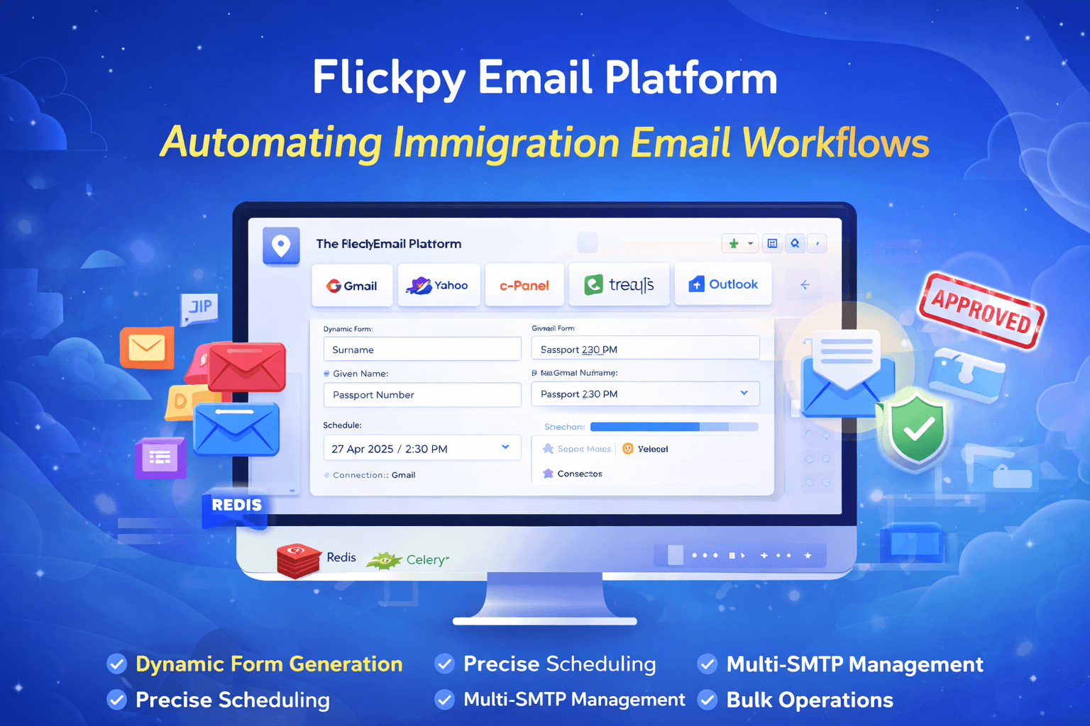 Flickpy Email Platform